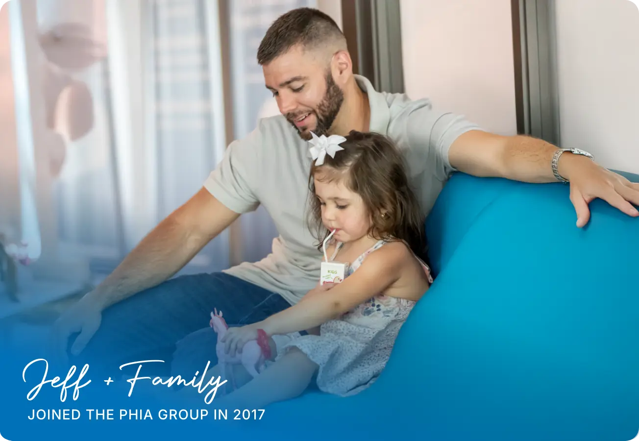 jeff-family Jeff + Family Joined the Phia group in 2017
