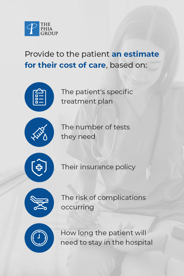 Patient advantages of price transparency