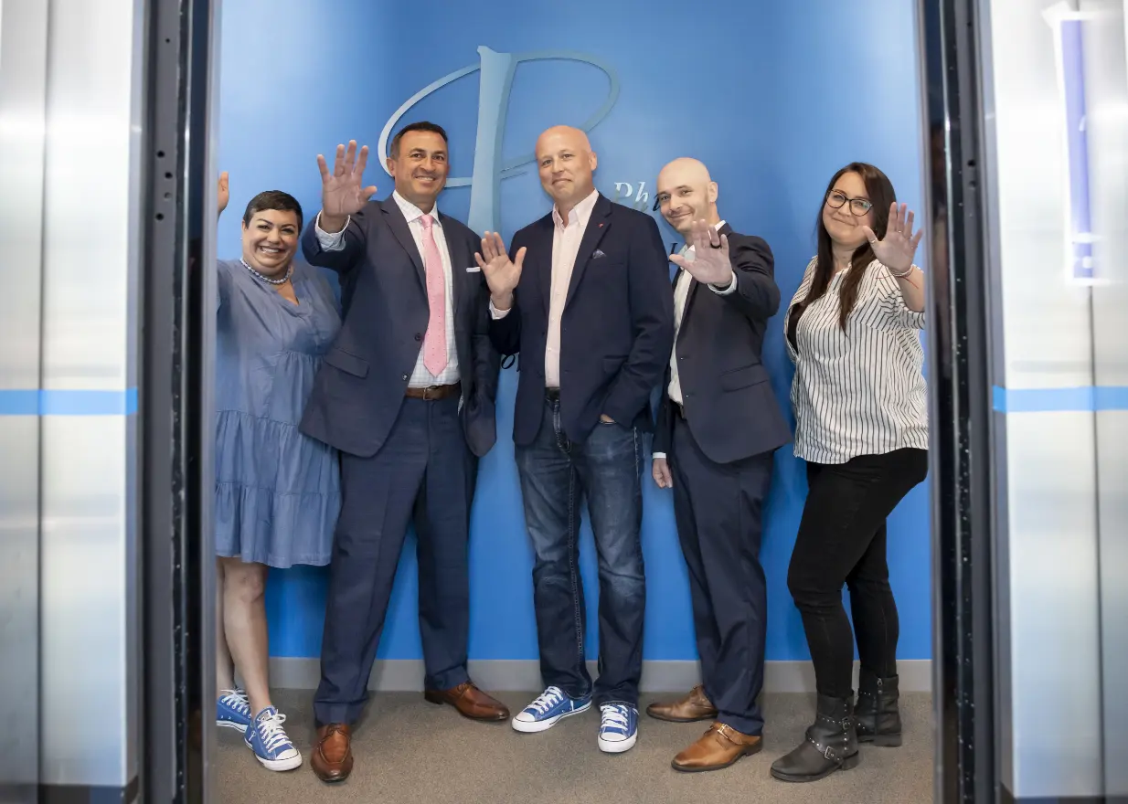 Phia Employees Waving