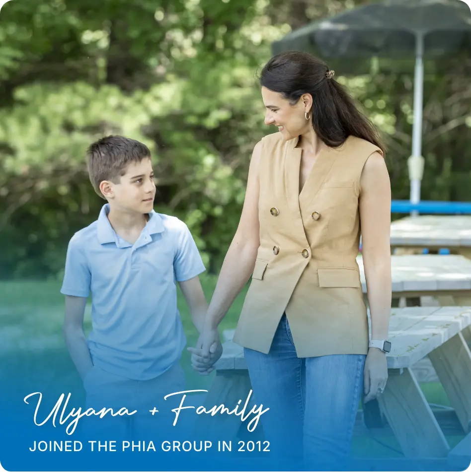Ulyana + Family Joined the Phia group in 2012
