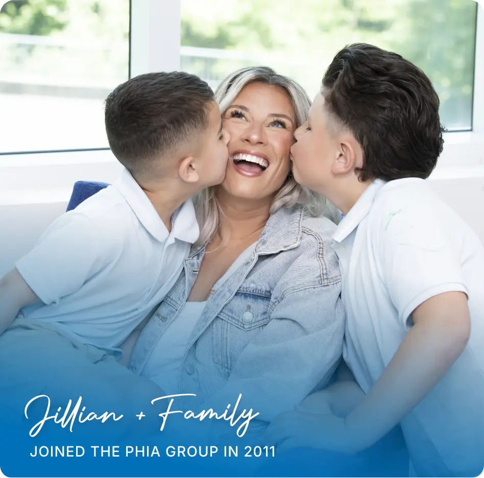 jilian-family Jillian + Family Joined the Phia Group in 2011