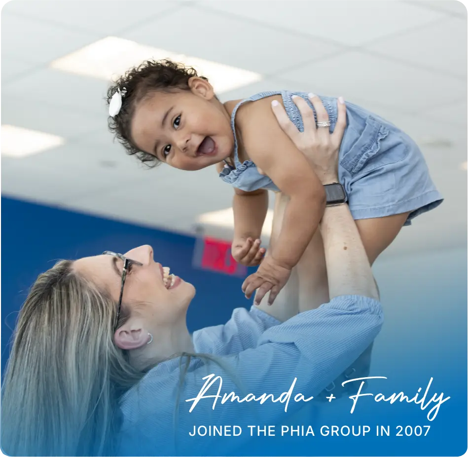 amanda-family Amanda + Family Joined the phia group in 2007