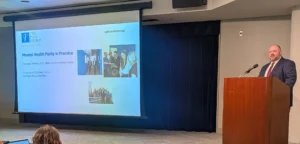 Photo from the presentation